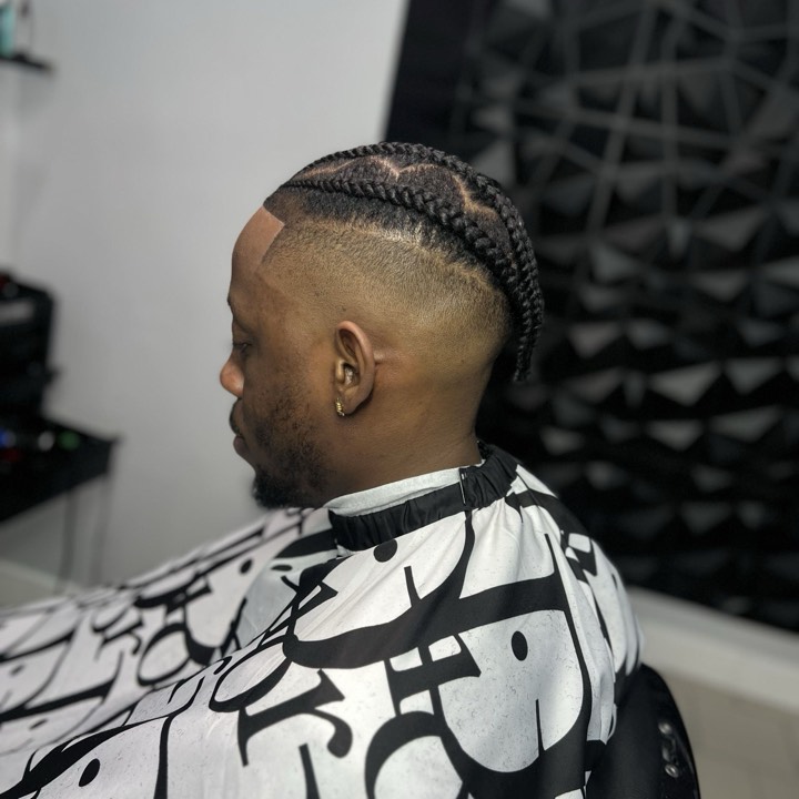 Skin fade, side profile — Dope Fades