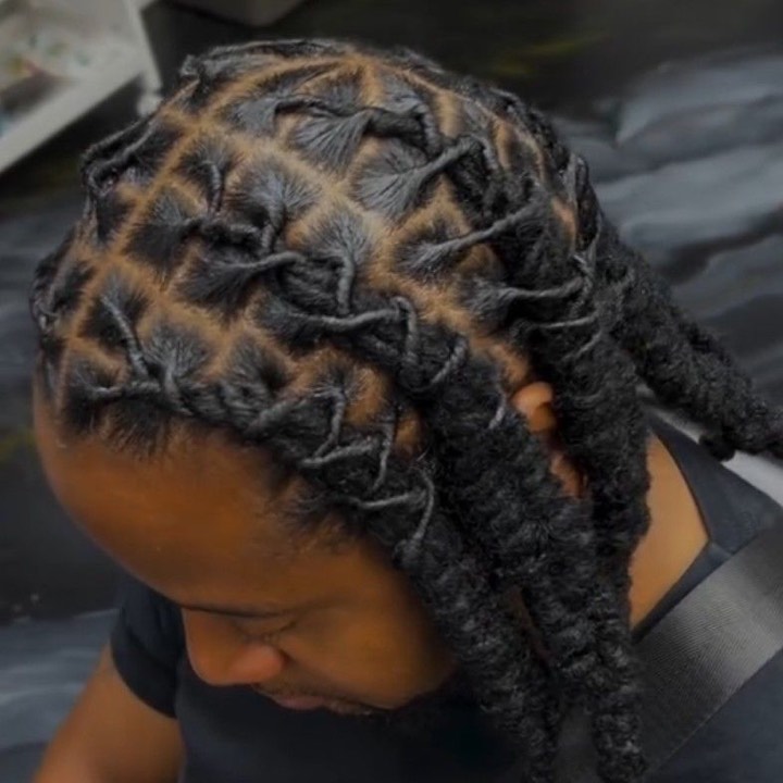 Cornrows, side view — Dope Fades
