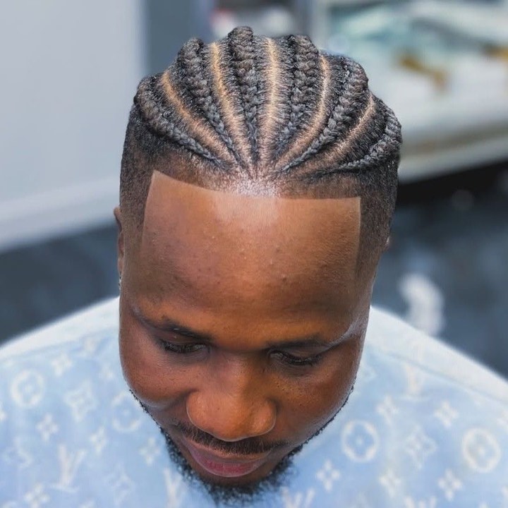 Cornrows, close detail — Dope Fades